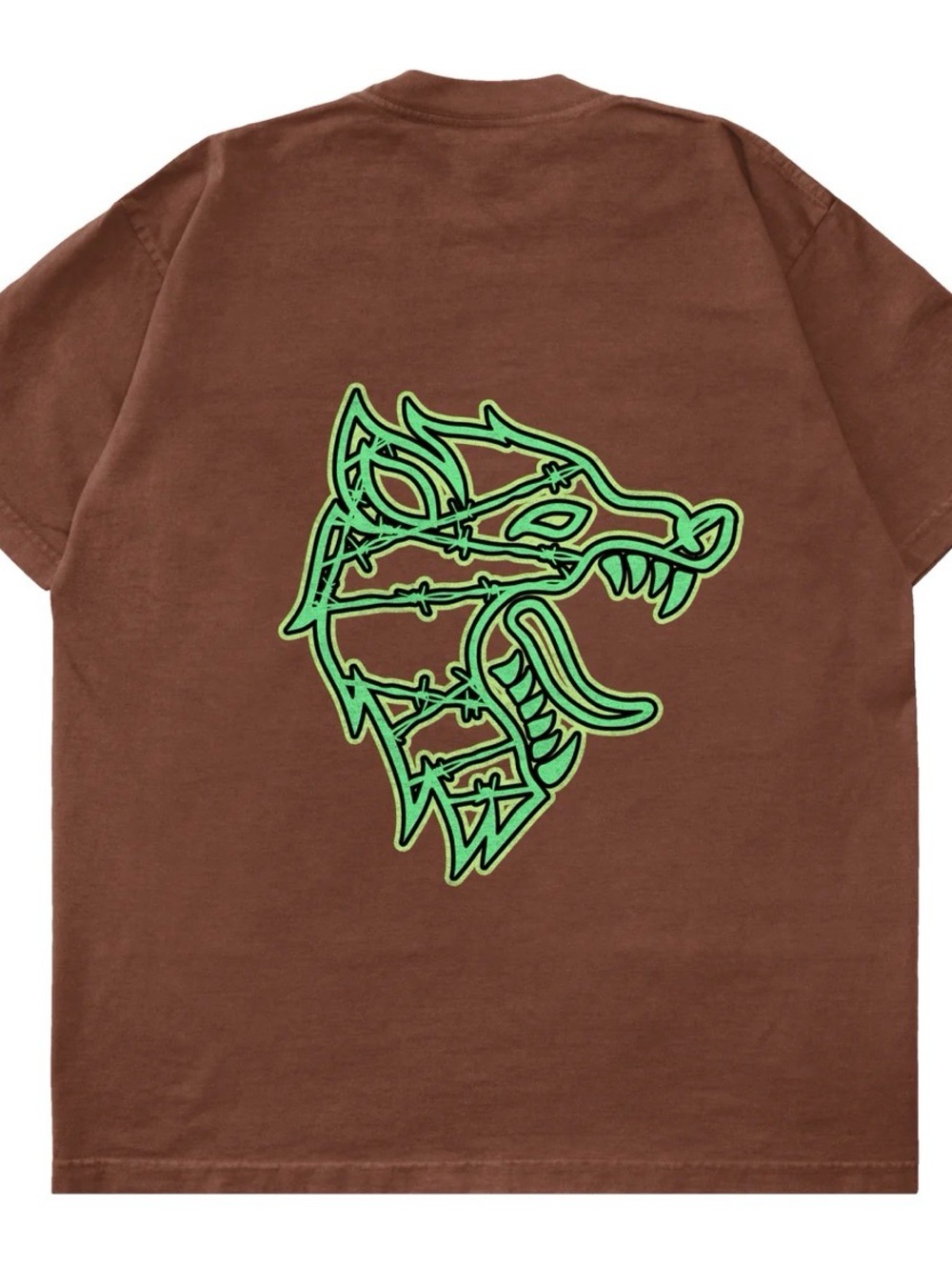 Kill Crew Brown Wolf Tee NWT